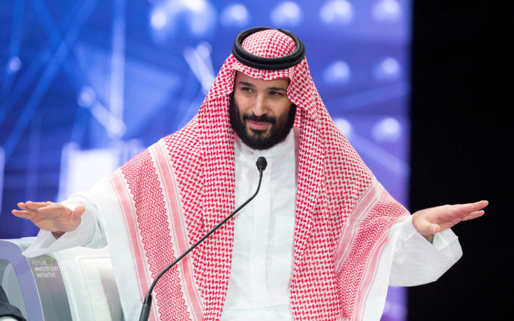 Saudi Crown Prince Mohammed bin Salman speaks during the Future Investment Initiative Forum in Riyadh