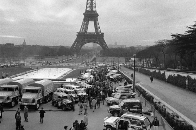 The Paris-Dakar Rally originally started at the Trocadero in the French capital