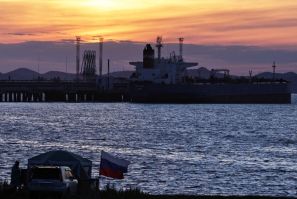 A view shows oil terminal Kozmino near Nakhodka