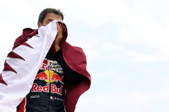 Nasser Al-Attiyah of Qatar produced a dominant performance to secure his fifth Dakar Rally driver's title