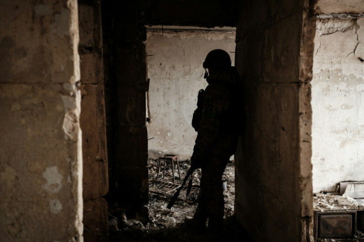 Members of the State Border Guard Service are involved in defending Bakhmut