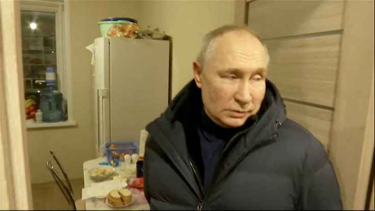 Russian President Putin visits Mariupol