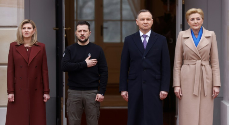 The visit is the sixth time that the Polish and Ukrainian leaders have met