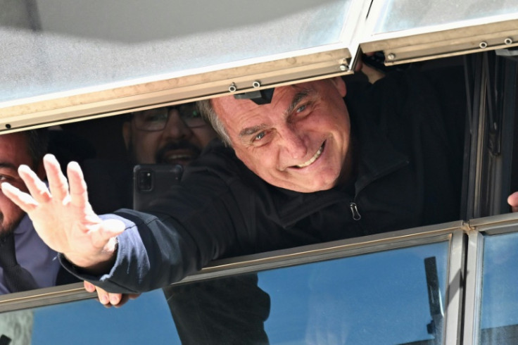 Brazil's ex-president Jair Bolsonaro on Wednesday denied any misconduct while being questioned by police