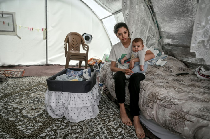 Sevgi Dagli's baby was born into a happier world 15 days before the disaster struck