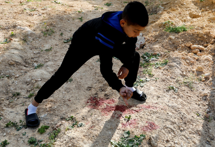 Security incident scene near Nablus