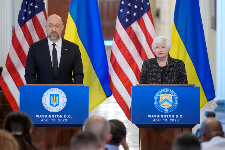Sec. Yellen holds a bilateral meeting with Ukraine Prime Minister Denys Shmyhal