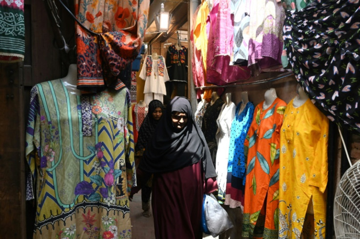 Street vendors at Pakistan's bazaars have reported a drop in sales leading up to this year's Eid