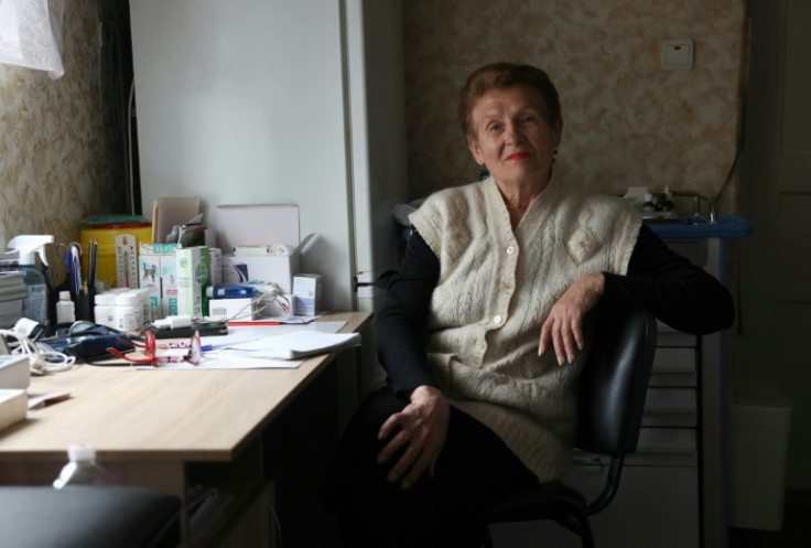 Family doctor Alla Trubacheva has spent her entire working life in the Donetsk region of east Ukraine