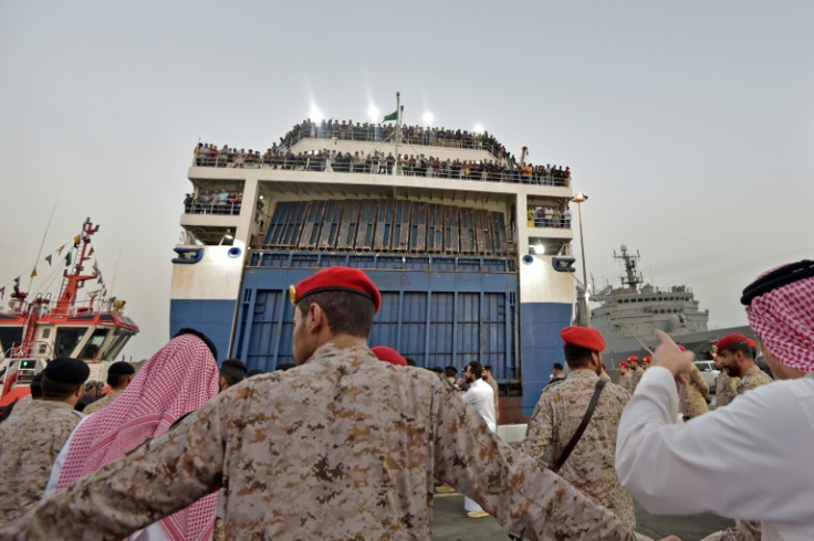 Saudi Arabia has received several rounds of evacuees by air and sea since fighting erupted in Sudan on April 15, but the ship that docked in Jeddah early Wednesday was the largest so far