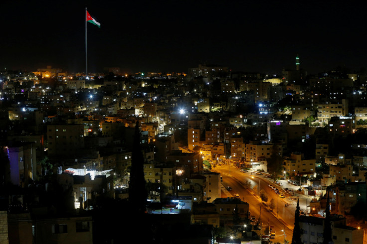 Jordanians mark the 74th Independence Day amid the spread of the coronavirus disease (COVID-19), in Amman