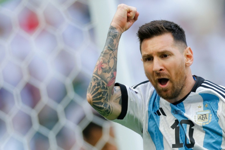 Lionel Messi won the World Cup with Argentina last year
