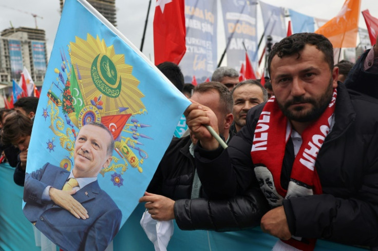 Recep Tayyip Erdogan has been trying to rally his core supporters during the campaign