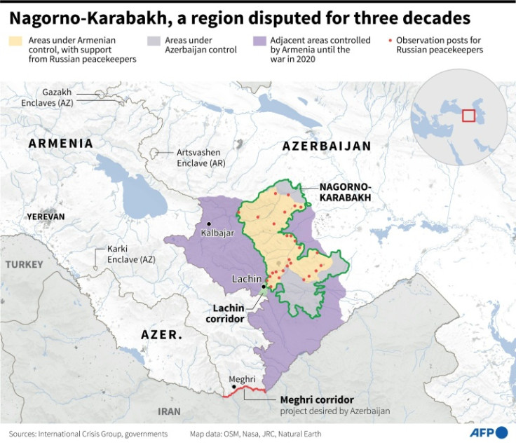 Nagorno-Karabakh, a region disputed for three decades