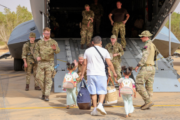 Military operation to evacuate British nationals from Sudan