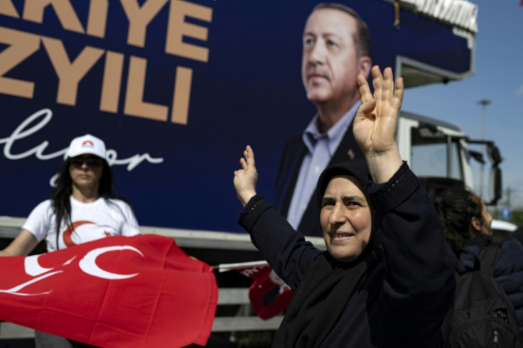 One poll showed 60 percent of Turkey's housewives supporting Recep Tayyip Erdogan in the last election