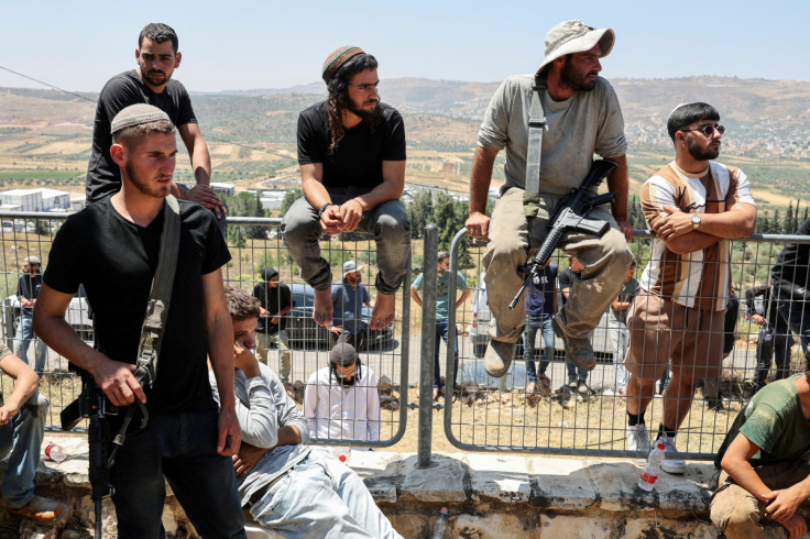 Funeral of 17-year-old Nachman Shmuel Mordoff in Shilo