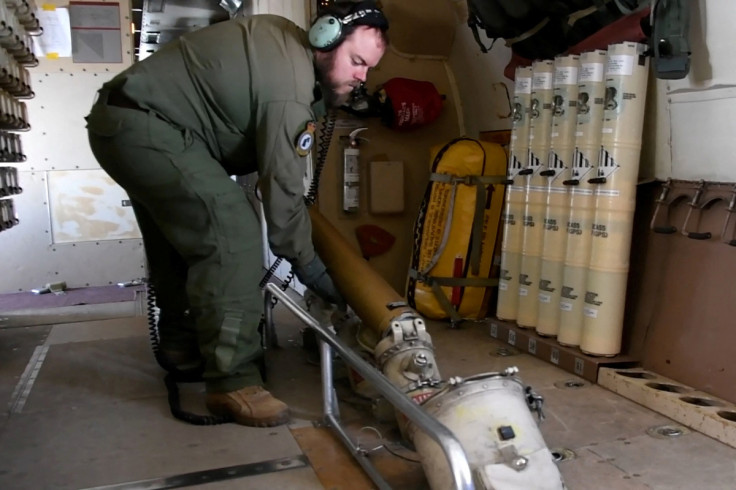 Royal Canadian Air Force CP-140 Aurora maritime surveillance aircraft searches for the missing OceanGate submersible