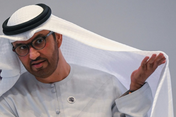 Emirati oil executive Sultan Ahmed Al Jaber, who is also COP28 president, attends the 4th Environmental and Climate Sustainability working group meeting in Chennai