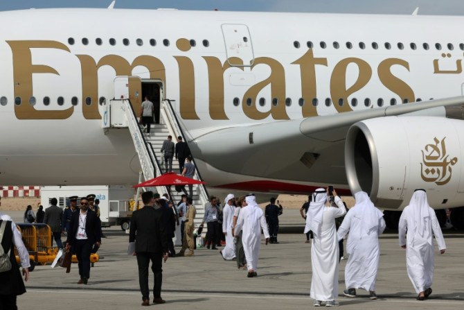 Dubai-based Emirates placed the largest order, worth $52 billion