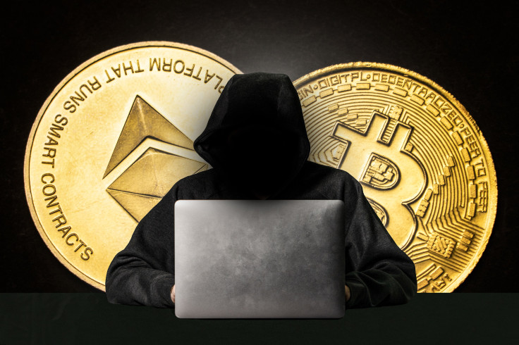 Crypto Hacking Concept