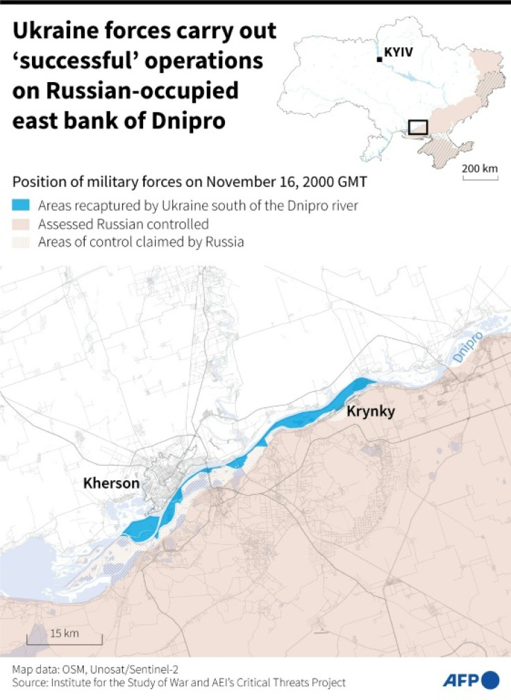 A bridgehead on the left bank of the Dnipro could allow Ukraine to conduct a deeper offensive