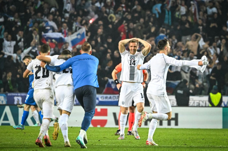Slovenia beat Kazakhstan to qualify for a first Euro since 2000