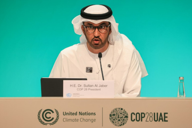 Sultan Al Jaber said that 'failure is not an option' at COP28
