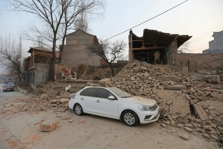 Rescue work was under way early Tuesday, with Chinese President Xi Jinping calling for 'all-out efforts' in the search and relief work