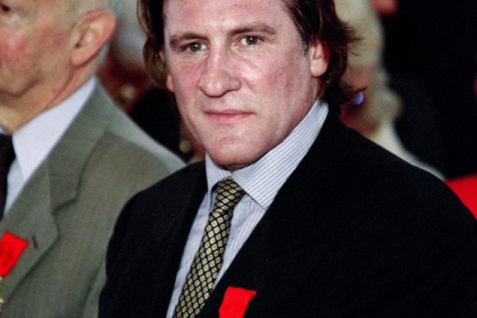 Depardieu received the Legion of Honour award in 1996