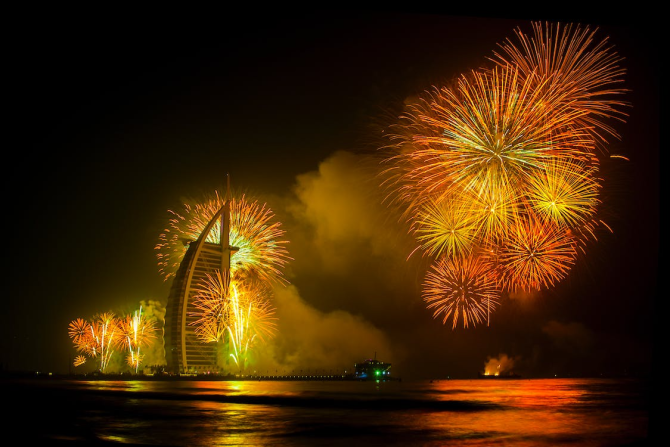 Fireworks Display in Dubai