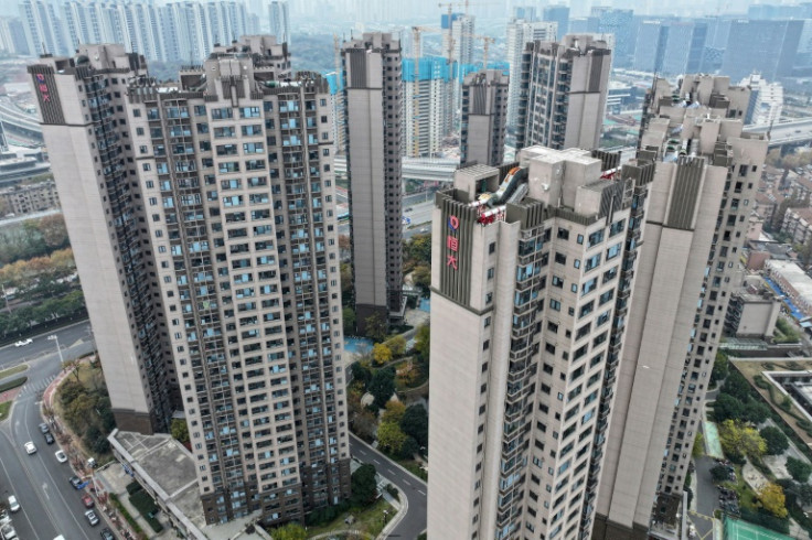 China's real estate market has been hit by financial woes at major firms such as Evergrande and Country Garden
