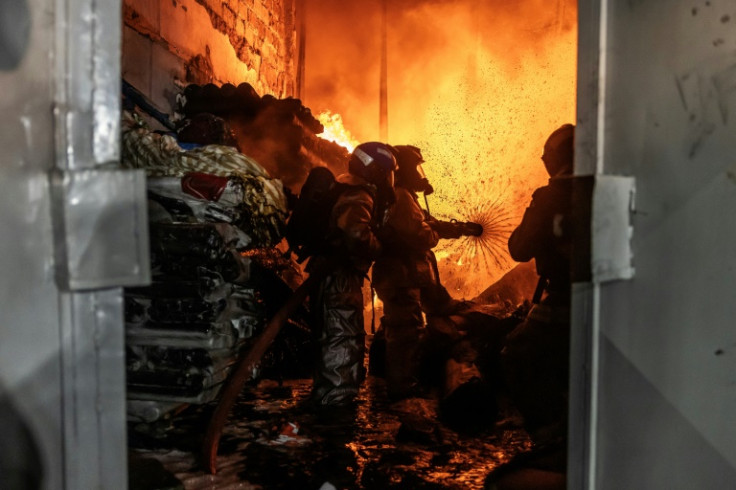 The fire broke out just before midnight on Thursday