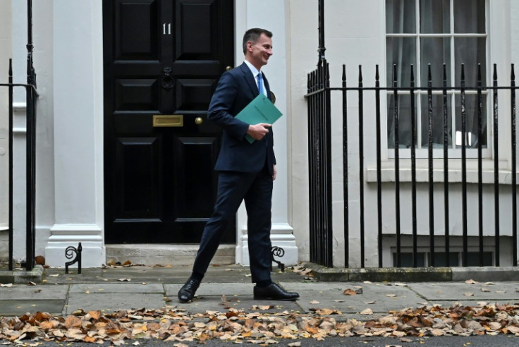 Finance minister Jeremy Hunt insisted the economy was 'turning a corner'