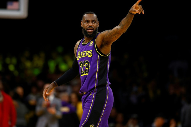 LeBron James of the Los Angeles Lakers says he has no exit timeline for his NBA retirement but hopes to finish as a member of the Lakers