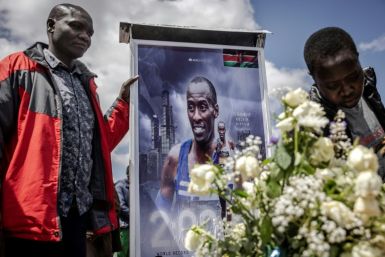 Kenya's Kelvin Kiptum  ran three of the seven fastest marathons in history