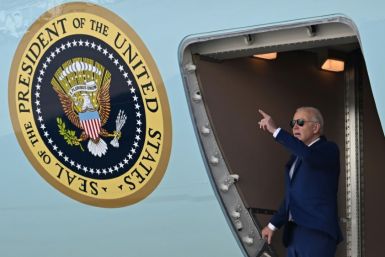 Immigration is a major challenge for US President Joe Biden, seen here arriving at John F. Kennedy International Airport in New York