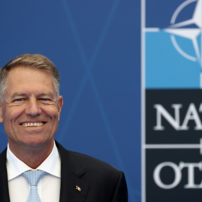 Romanian President Klaus Iohannis vows a 'renewal of perspective' for NATO