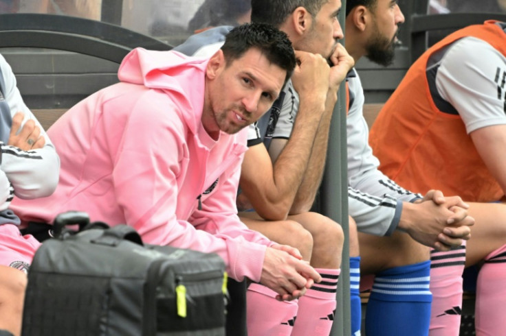 Lionel Messi remained on the bench during the friendly in Hong Kong