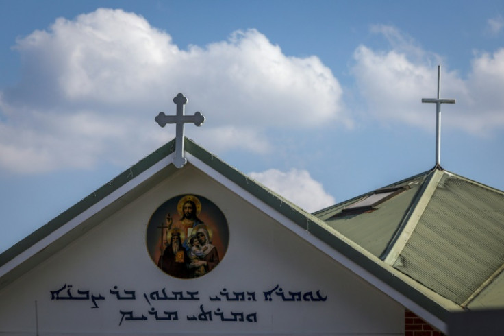 Crosses adorn the roof of the Christ the Good Shepherd Church in Sydney, site of a stabbing on April 16