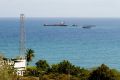 A tanker travels off the coast of Venezuela, where authorities insist its oil sector will keep going, US sanctions or no
