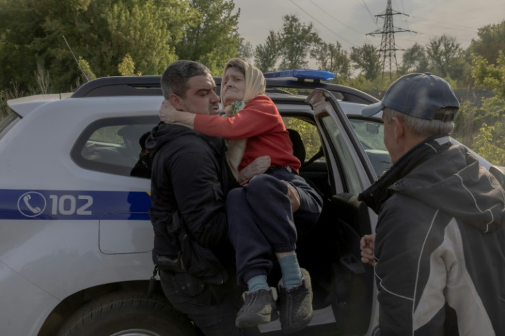 Russia's surprise ground offensive in the Kharkiv region has forced thousands to evacuate