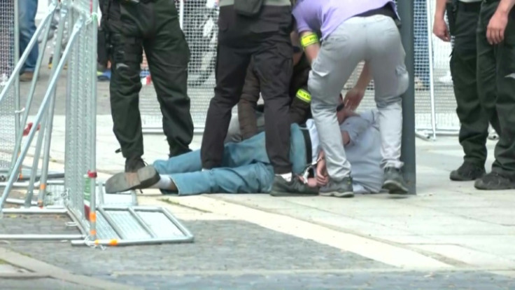 A suspect detained at the scene after Slovakia's Prime Minister Robert Fico was shot several times is reported to be a 71-year-old writer