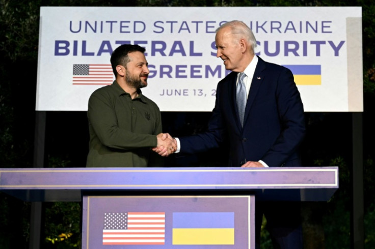 Biden and Zelensky signed a bilateral security agreement on the sidelines of the G7 summit in Italy