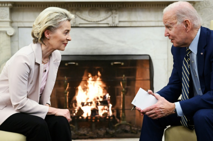 Von der Leyen is said to have built a strong relationship with President Joe Biden