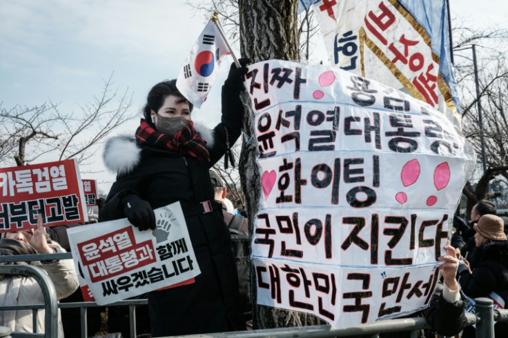 Supporters of detained and impeached South Korean President Yoon Suk Yeol have condemned his arrest