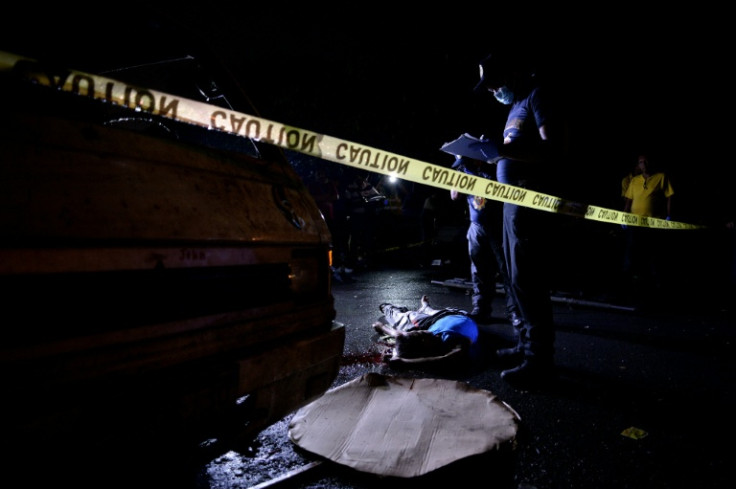 Rights groups estimate that tens of thousands of mostly poor men were killed by police and vigilantes during Duterte's drug war