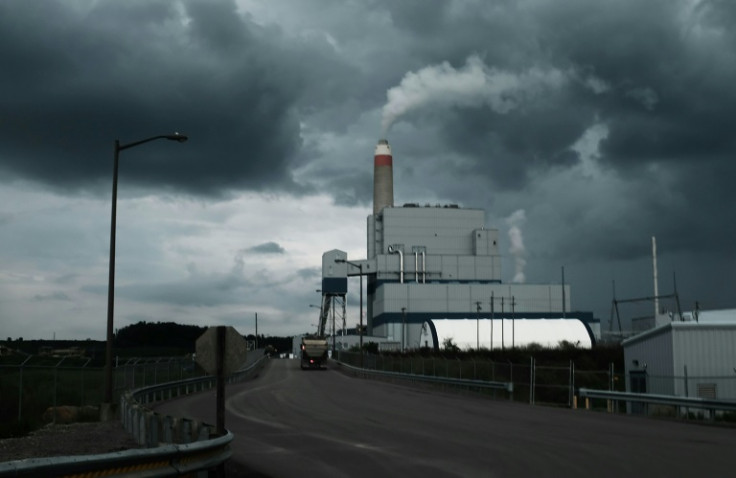 The Longview Power Plant, a coal-fired plant, stands on August 21, 2018 in Maidsville, West Virginia