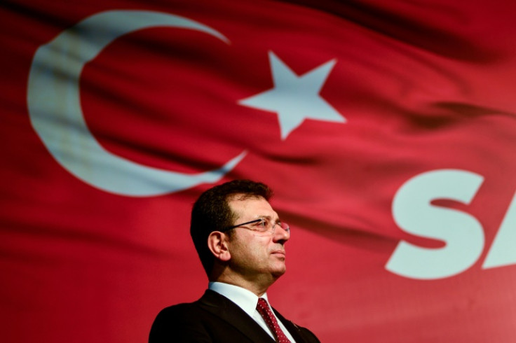Istanbul Mayor Ekrem Imamoglu is President Recep Tayyip Erdogan's main political rival who was to be named the opposition's candidate for the 2028 presidential election