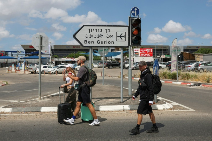 An AFP journalist inside the airport reported a 'loud bang', adding that the 'reverberation was very strong'